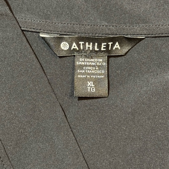 Athleta Marlow Maxi Dress Black Sz XL NWT Beach Lounge Athleisure Activewear - Picture 12 of 16